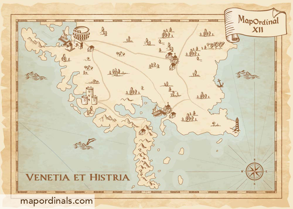 Istrian Peninsula Map