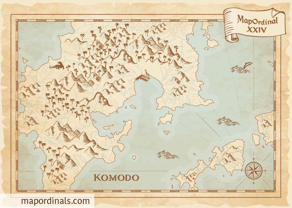 Komodo Map