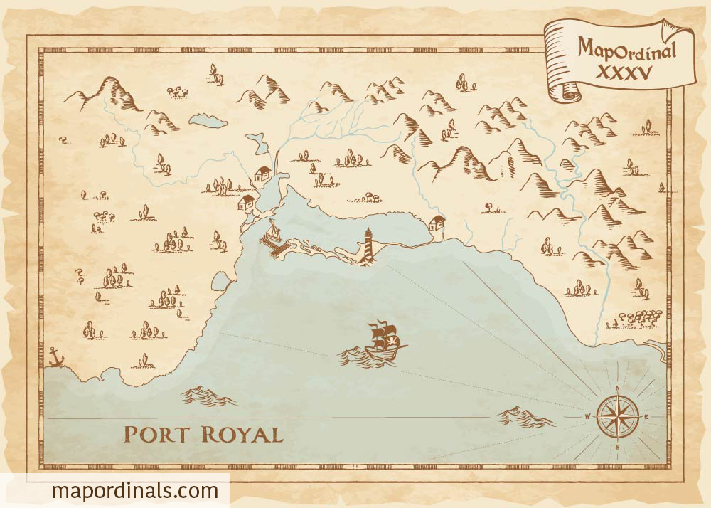 Port Royal Map
